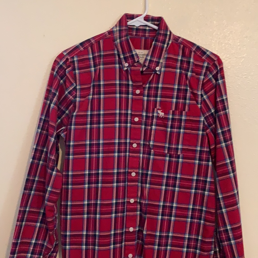 Abercrombie & Fitch plaid button up - Picture 3 of 6